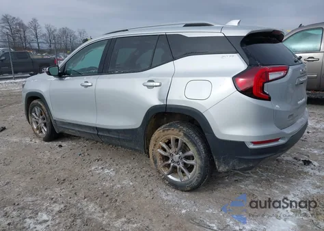 2022 GMC Terrain Awd Slt из США, поврежденный, VIN 3GKALVEV7NL148934